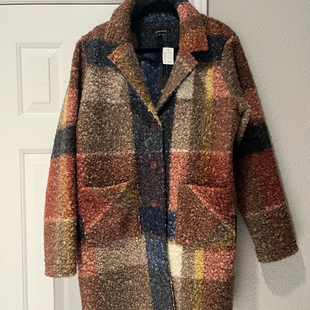 Charlies Multicolor Teddy Jacket